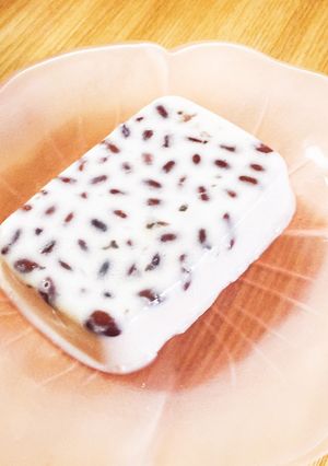 あずき入り牛乳寒天-レシピのメイン写真