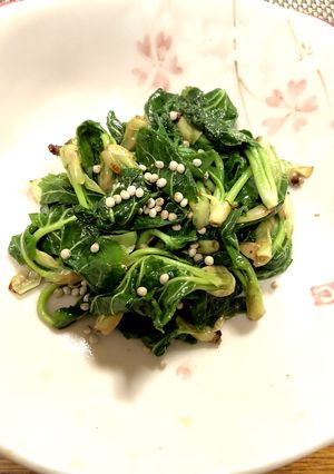 イワガラミのポン酢バター炒め-レシピのメイン写真