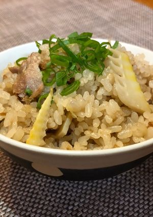☆ツナと炊く！簡単！たけのこご飯♪-レシピのメイン写真