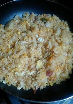 ☆梅キムチ焼き飯☆-レシピのメイン写真