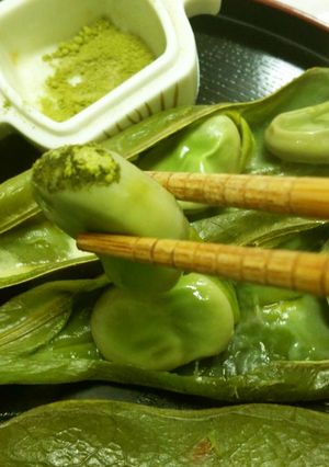 そら豆を抹茶昆布茶で-レシピのメイン写真