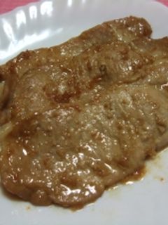 豚肉のニンニク生姜焼き♡-レシピのメイン写真