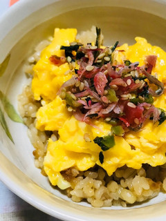 お手軽★梅しらす丼-レシピのメイン写真