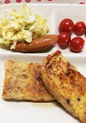 自家製天然酵母パンのフレンチトースト-レシピのメイン写真