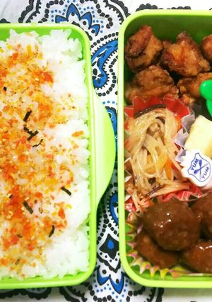 中１男子お弁当★'18/4/24-レシピのメイン写真