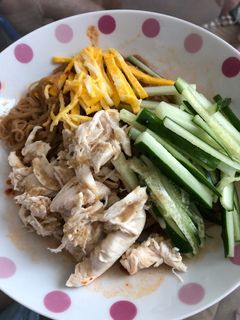 ふるる冷麺 担々麺風-レシピのメイン写真