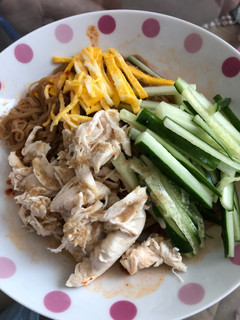ふるる冷麺 担々麺風-レシピのメイン写真