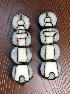寿司型・模様巻き(東京スカイツリー)-レシピのメイン写真