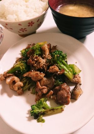 豚肉とブロッコリーのオイスター炒め-レシピのメイン写真