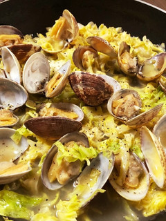 旨味たっぷり♪あさりの塩バター蒸し-レシピのメイン写真