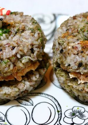 とろろ昆布とツナのライスバーガー-レシピのメイン写真