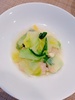 白菜と鱈の生姜煮-レシピのメイン写真