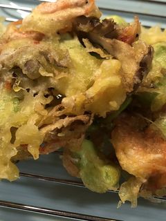 さくら海老とそら豆のかき揚げ-レシピのメイン写真