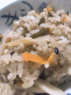 自分用レシピ⋆白身魚の炊き込みご飯-レシピのメイン写真