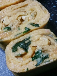 マヨ明太子の卵焼き♡(❊´︶`❊)。۞-レシピのメイン写真