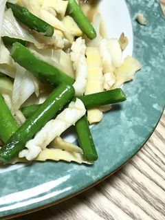 グリーンアスパラとイカの中華炒め-レシピのメイン写真