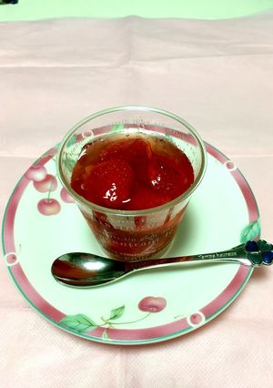 ゴロッとイチゴなゼリー-レシピのメイン写真