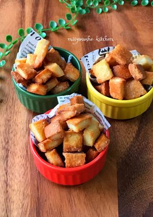 節約？手作り食パンでパン耳ラスク-レシピのメイン写真