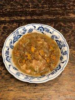 塩豚のレンズ豆煮込み(圧力鍋)-レシピのメイン写真