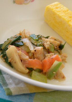 春の学校給食✿筍の酢味噌和え-レシピのメイン写真