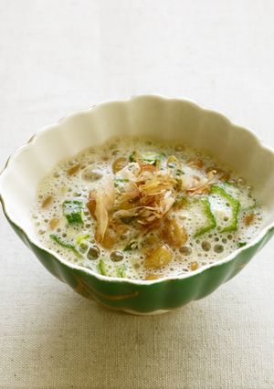 納豆とオクラのべんりで酢和え-レシピのメイン写真