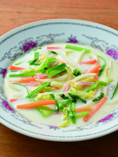 そうめん野菜の長寿スープ-レシピのメイン写真