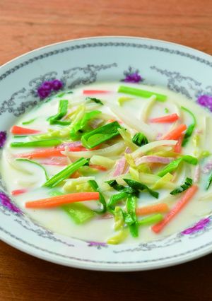 そうめん野菜の長寿スープ-レシピのメイン写真