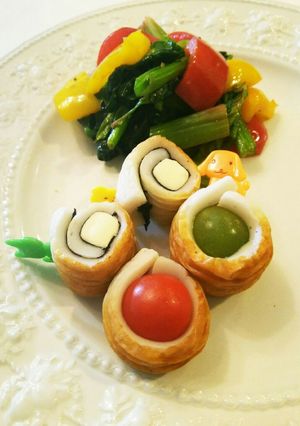 お弁当用 ちくわ巻き巻き-レシピのメイン写真