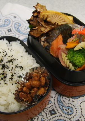 たけのことまいたけの焼きびたし-レシピのメイン写真