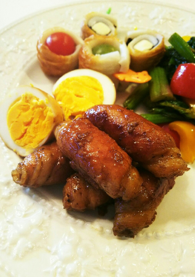 お弁当用 豚肉巻きの甘辛煮-レシピのメイン写真