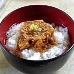 รูปของ なめたけ茶漬け
