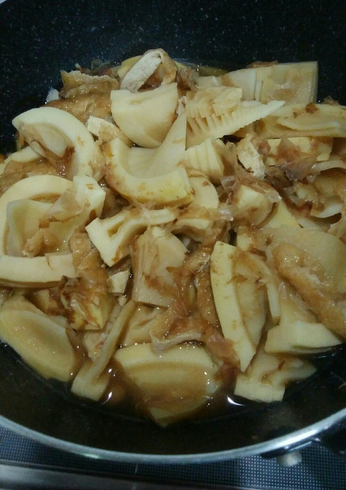 タケノコと油揚げの煮物-レシピのメイン写真
