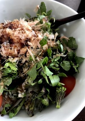クレソンおかか丼♪-レシピのメイン写真