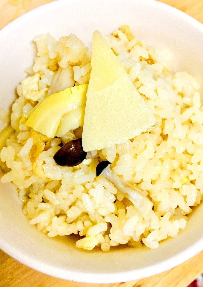 【改訂版】水煮を使ってたけのこご飯-レシピのメイン写真