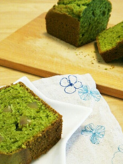 抹茶と栗のパウンドケーキ-レシピのメイン写真