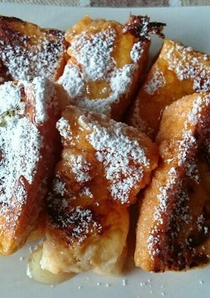 野菜ジュースのフレンチトースト-レシピのメイン写真