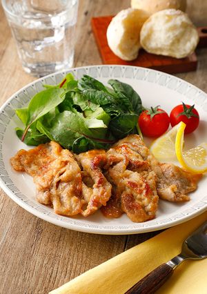 さっぱり旨い！豚肉のレモンジンジャー焼き-レシピのメイン写真