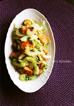 セロリと高野豆腐の中華炒め-レシピのメイン写真