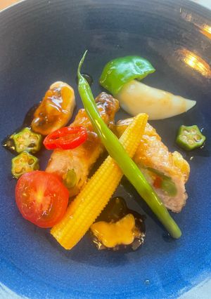夏野菜の酢豚-レシピのメイン写真