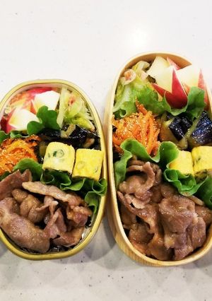 部活女子高生、男子高校生に！がっつり肉弁-レシピのメイン写真