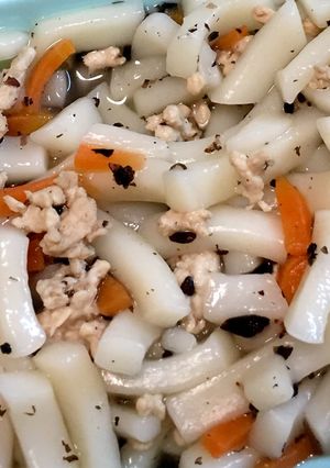離乳食♡たんぱく質もとれるそぼろうどん-レシピのメイン写真