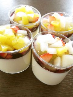 ★簡単★混ぜるだけパンナコッタ-レシピのメイン写真