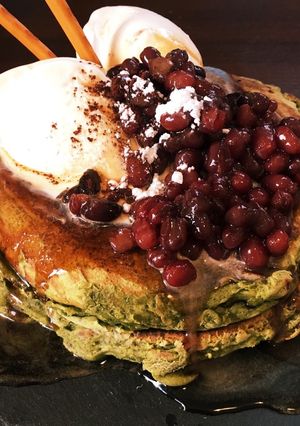 本格 簡単 抹茶パンケーキ-レシピのメイン写真