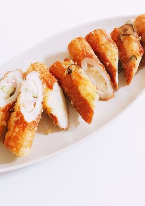 余ったポテサラで♪熊本の味大砲巻き♡-レシピのメイン写真