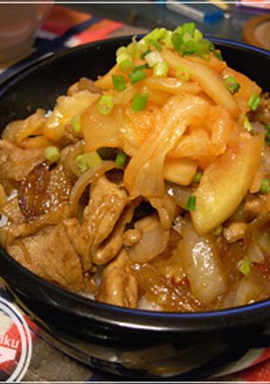 ピリ辛豚丼-レシピのメイン写真