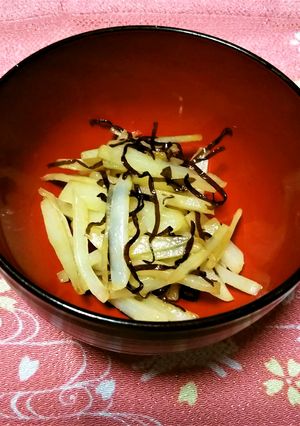 新じゃがの塩昆布炒め-レシピのメイン写真
