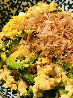 鶏ひき肉のそぼろゴーヤチャンプルー-レシピのメイン写真