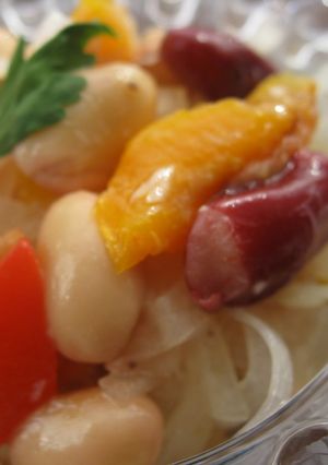 お豆と玉ねぎのサラダ-レシピのメイン写真