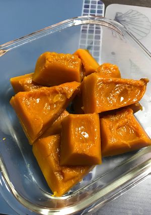 濃厚！かぼちゃの煮物-レシピのメイン写真