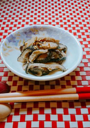 干し椎茸の胡麻和え-レシピのメイン写真